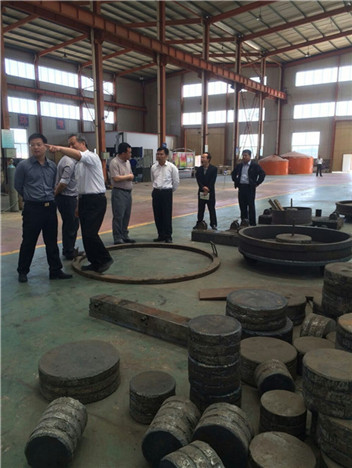 市委領(lǐng)導(dǎo)韓德振等來我司視察公司上半年運(yùn)營情況