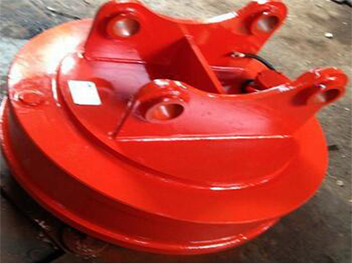 挖機(jī)用起重電磁鐵，用戶鐘情山東魯磁