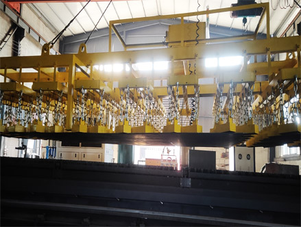 吊運(yùn)薄鋼板用99T臺(tái)電永磁起重器 吊運(yùn)薄鋼板用99T臺(tái)電永磁起重器