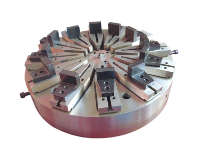 大型立式車(chē)床用圓形電永磁吸盤(pán)